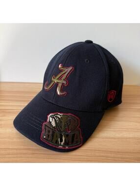 Vintage Alabama Crimson Tide Cap Hat Size L/XL Top Of The World Men’s
